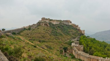 Sagunto, İspanya - 17 Eylül 2010: Sagunto Castle