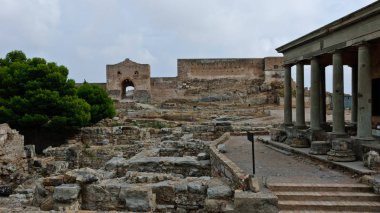 Sagunto, İspanya - 17 Eylül 2010: Sagunto Castle