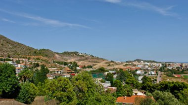 Val de Usho, İspanya - 10 Eylül 2010: şehir manzaralı