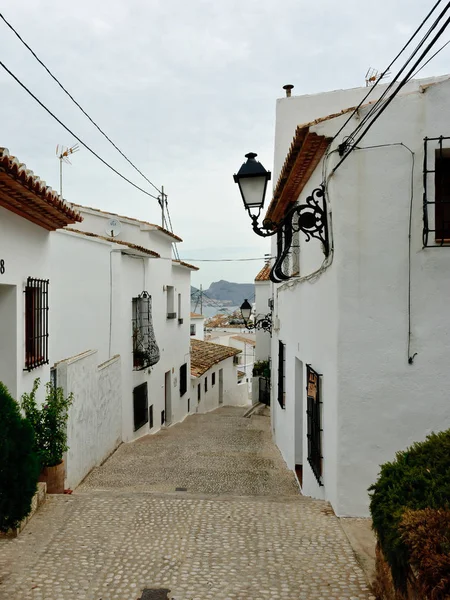 Altea Espanha Setembro 2010 City Street — Fotografia de Stock