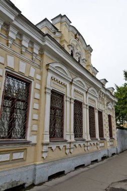Pskov, Rusya - 4 Eylül 2015: Tüccarın evi