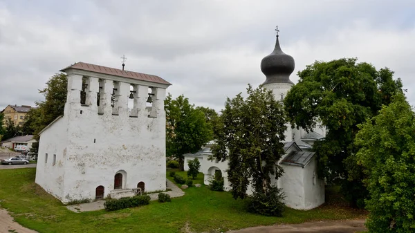 Obwód Pskowski Rosja Września 2015 Kościół Wniebowzięcia Nmp — Zdjęcie stockowe