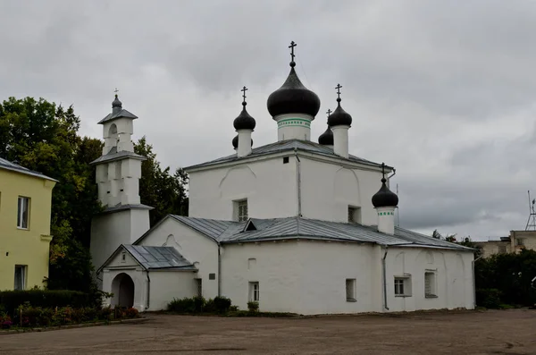 Pskovská Oblast Rusko Září 2015 Kostel Svatého Mikuláše — Stock fotografie