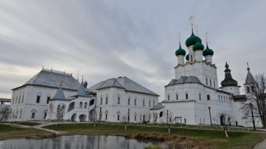 Rostov büyük, Rusya Federasyonu - 14 Kasım 2018: Rostov Kremlin