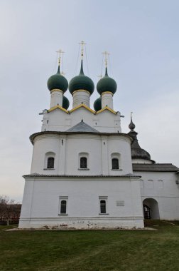 Rostov büyük, Rusya Federasyonu - 14 Kasım 2018: St John Kilisesi ilahi