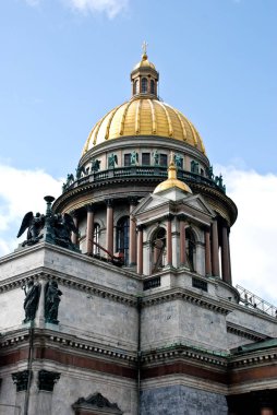 Saint-Petersburg, Rusya-Haziran 28, 2007: Saint Isaac's Cathedral