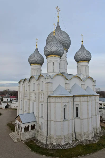 Rostov Grande Rússia Novembro 2018 Catedral Assunção — Fotografia de Stock