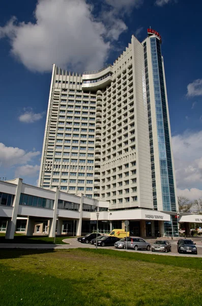 Minsk Bielorrússia Abril 2015 Hotel Belarus — Fotografia de Stock