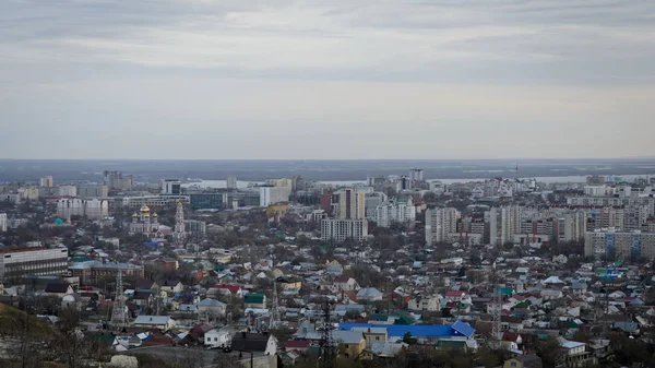 Саратов Россия Апреля 2016 Вид Город — стоковое фото