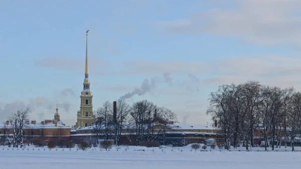 Санкт Петербург Россия Января 2019 Петропавловский Собор — стоковое фото