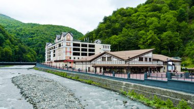 Soçi, Rusya - 20 Mayıs 2014: Dolgu Panorama