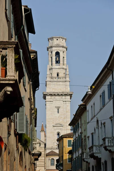 Verona Italien Mars 2011 Katedralen Santa Maria Matricolare — Stockfoto