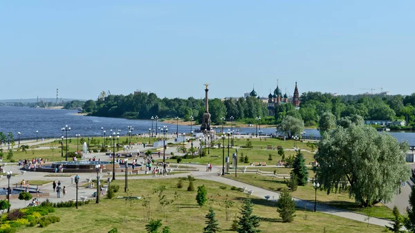 Yaroslavl Ryssland Den Juli 2014 Pilen Park — Stockfoto
