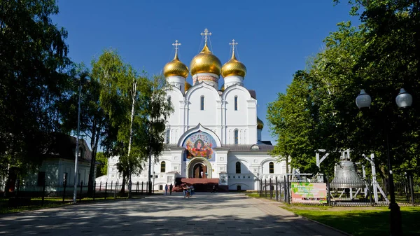 Yaroslavl Russland Juli 2014 Kathedrale Mariä Himmelfahrt — Stockfoto