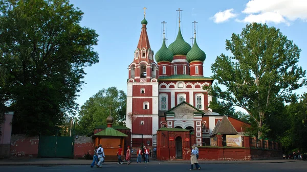 Yaroslavl Rússia Julho 2008 Templo Arcanjo Miguel — Fotografia de Stock