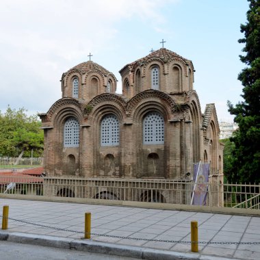 Thessaloniki, Yunanistan-10 Eylül 2015: Panagia Chalkeon