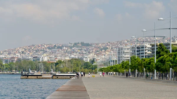 Thessaloniki Griechenland September 2015 Meg Alexandrou Damm — Stockfoto