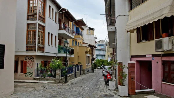 Θεσσαλονίκη Ελλάδα Σεπτεμβρίου 2015 Παλιά Πόλη — Φωτογραφία Αρχείου