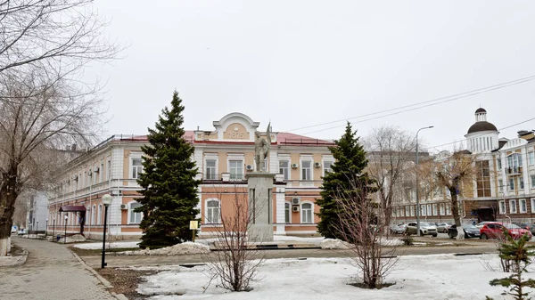 Orenburg Rússia Março 2019 Casa Comerciante — Fotografia de Stock