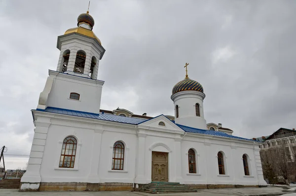 Orenburg Russia March 2019 Church Presentation Blessed Virgin — Stock Photo, Image