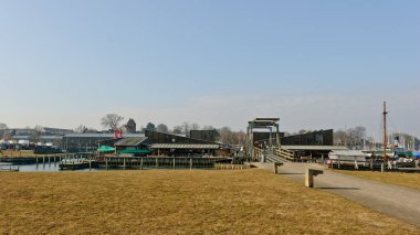 Roskilde, Danimarka-26 Şubat 2011: Viking Gemi Müzesi