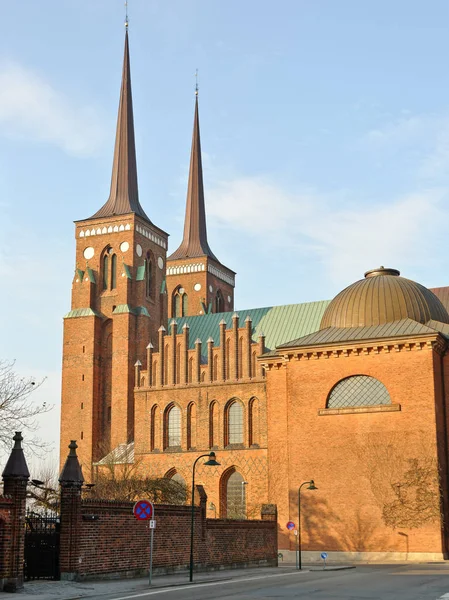 Roskilde Dänemark Februar 2011 Roskilde Domkirke — Stockfoto