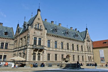 Prag, Çek Cumhuriyeti-9 Mart 2010: Hradcanska Meydanı