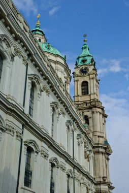 Prag, Çek Cumhuriyeti-9 Mart 2010: St. Nicholas Kilisesi