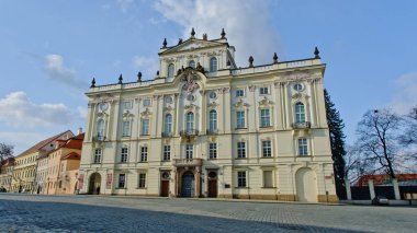 Prag, Çek Cumhuriyeti-9 Mart 2010: Başpiskopos Sarayı