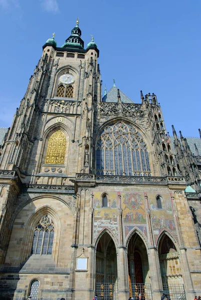 Prague Czech Republic March 2010 Rotunda Vitus — Stock Photo, Image