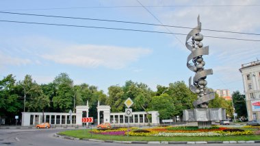 Voronezh, Rusya-20 Temmuz 2015: Sovyet bilim Anıtı Glory