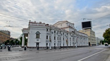 Voronezh, Rusya-20 Temmuz 2015: Voronej Devlet Akademik Drama Tiyatrosu