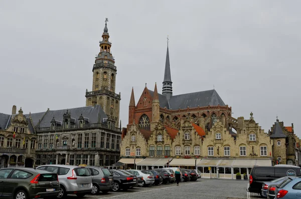 벨기에 2014년 11일 그로테 마르크트 — 스톡 사진