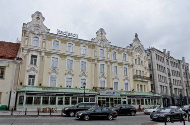 Vilnius, Litvanya - 3 Mayıs 2013:Radisson Blu Royal Astorija Hotel