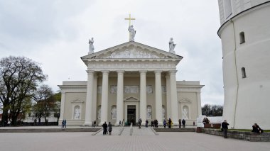Vilnius, Litvanya - 3 Mayıs 2013: St. Stanislav Katedrali