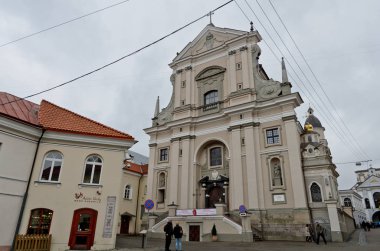 Vilnius, Litvanya - 3 Mayıs 2013: St. Theresa Katolik Kilisesi