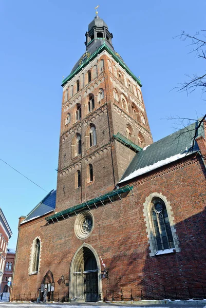 Riga Lettland Februar 2011 Die Domkathedrale — Stockfoto