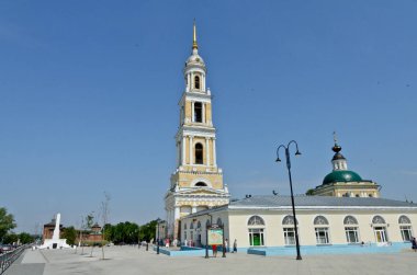 Kolomna, Rusya - 22 Haziran 2019: Yahya Teolojik Tapınak