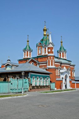 Kolomna, Rusya - 22 Haziran 2019: Kutsal Haç'ın Yüceltilmesi Katedrali