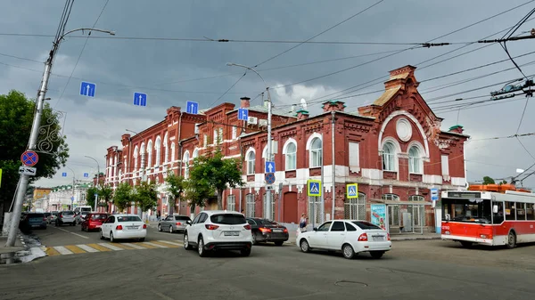 Saratov Oroszország Július 2019 Regionális Egyetemes Tudományos Könyvtár — Stock Fotó
