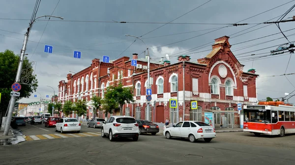 Saratów Rosja Lipca 2019 Regionalna Uniwersalna Biblioteka Naukowa — Zdjęcie stockowe