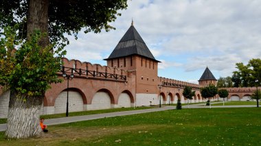 Tula, Rusya - 14 Eylül 2019: Mahzen Kulesi