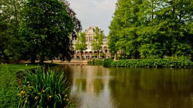 Amsterdam, Hollanda - 1 Haziran 2008: Vondelpark