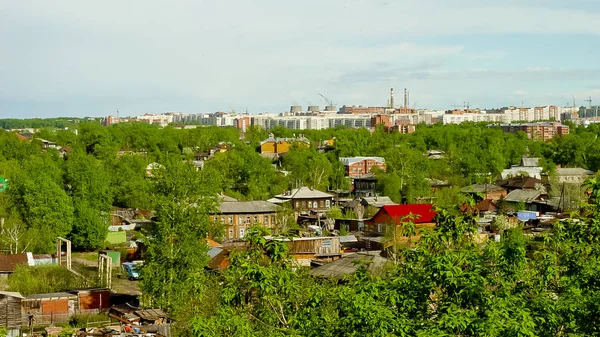 Tomsk Rússia Maio 2005 Vista Cidade — Fotografia de Stock