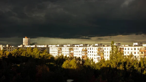 Moskva Rusko Října 2009 Kashirskoe Dálnice — Stock fotografie