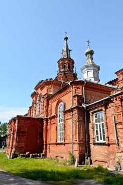 Ostashkov, Rusya - 5 Ağustos 2016: Yükseliş Katedrali