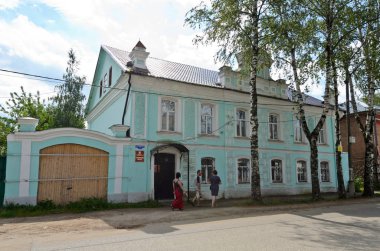 Ostashkov, Rusya - 5 Ağustos 2016: Şehir manzarası