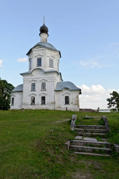 Stolobny Island Ryssland Juni 2006 Kyrkan Upphöjelse Det Heliga Korset — Stockfoto
