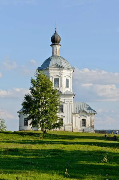 Stolobny Island Russland Juni 2006 Kirche Der Erhebung Des Heiligen — Stockfoto