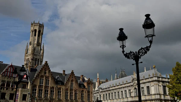 Bruges Belçika Eylül 2014 Burg Meydanı — Stok fotoğraf